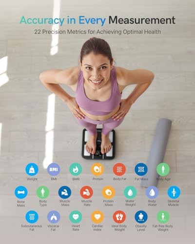Smart scale with heart rate and BMI — photo 3