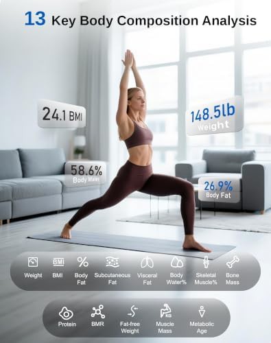 Digital Bluetooth BMI scale with 400lb limit — photo 3