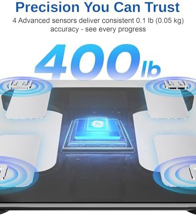 Digital Bluetooth BMI scale with 400lb limit — photo 4