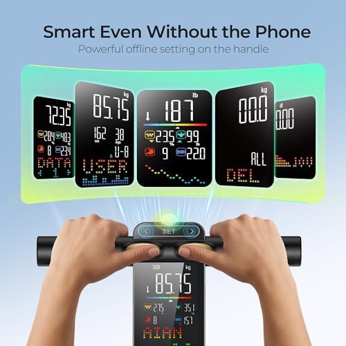 Eight electrode smart scale with set function handle — photo 3