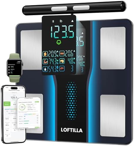 Loftilla advanced 8-electrode body fat scale