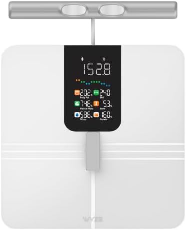 Advanced body composition scale with handle