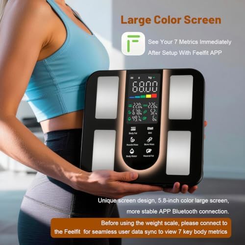 Smart BMI Scale with Large Five Inch Display — photo 4